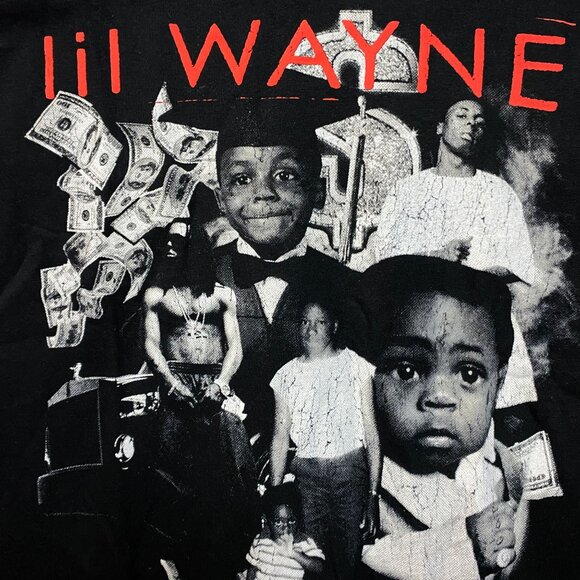 Lil Wayne The Carter Album Covers Graphic Design T-shirt Medium - Picture 2 of 4